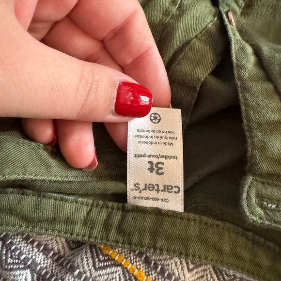 2 Piece Set Outfit Girls Size 3T Skirt & Long Sleeve Tunic Top Carter's OshKosh - Picture 4 of 5